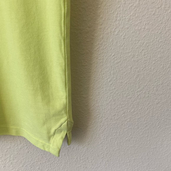 Crew Clothing Company Men’s Classic Pique Polo Shirt in Citrus Lime Size Medium - Picture 15 of 15